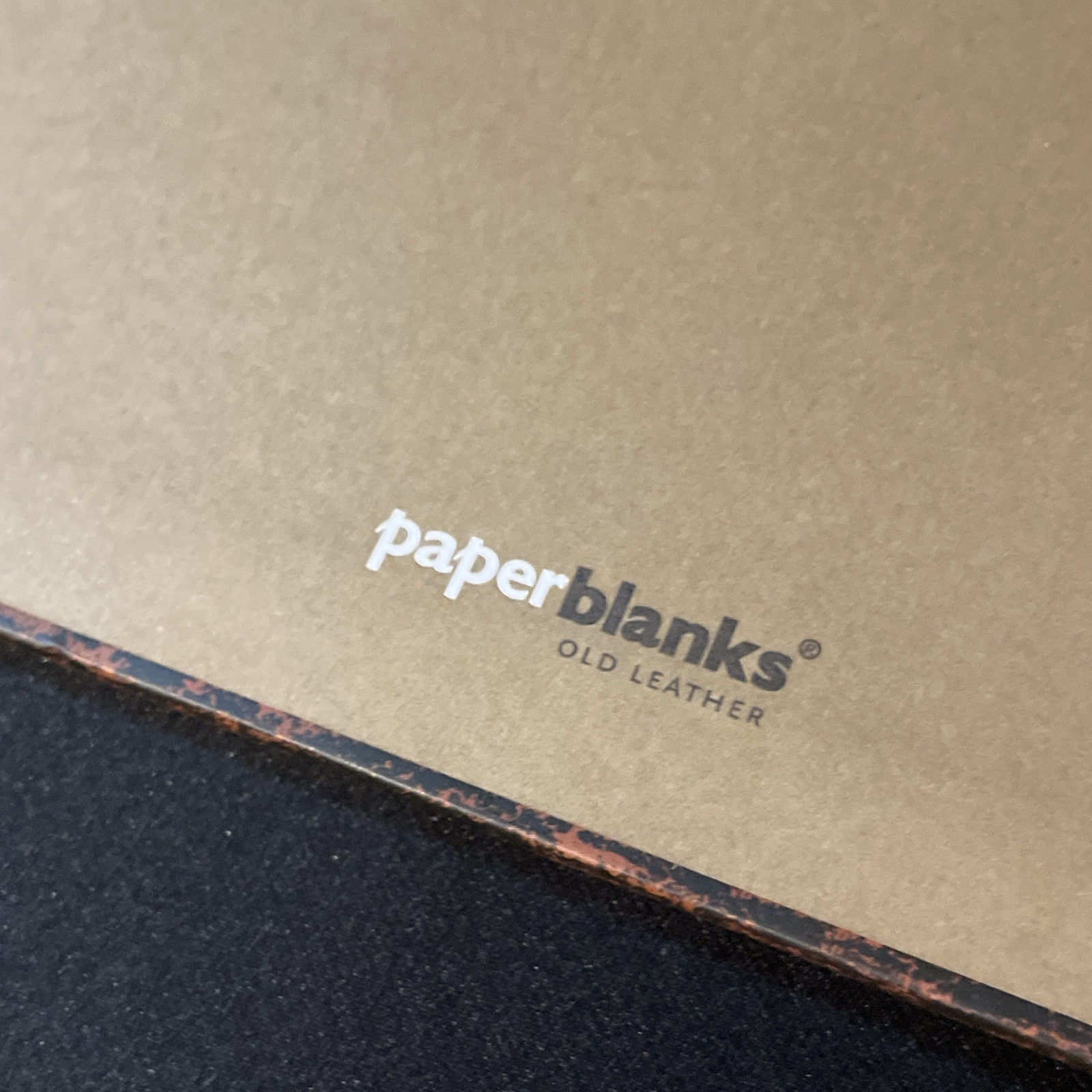 Paperblanks Old Leather Handtooled Blank Journal/Diary, Unlined