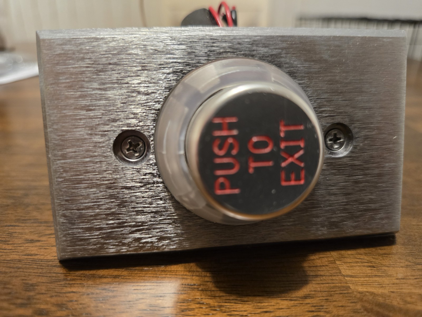 Dortronics Single Gang Heavy Duty Push Button With Pheumatic Timer 750-3000