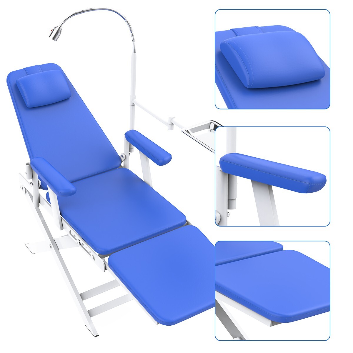 Dental unidad móvil de entrega de succión compresor de aire 4H /Silla portátil