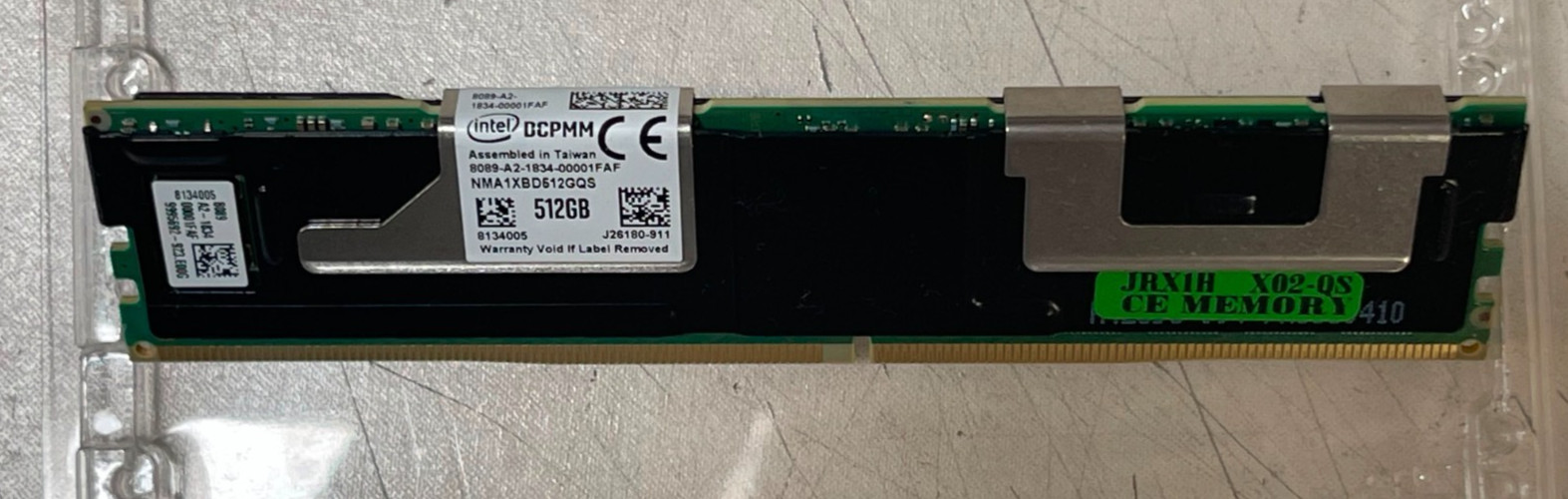 NMA1XBD512GQS Intel Optane 512GB DDR4-2666MHz PC4-21300 ECC Persistent Memory