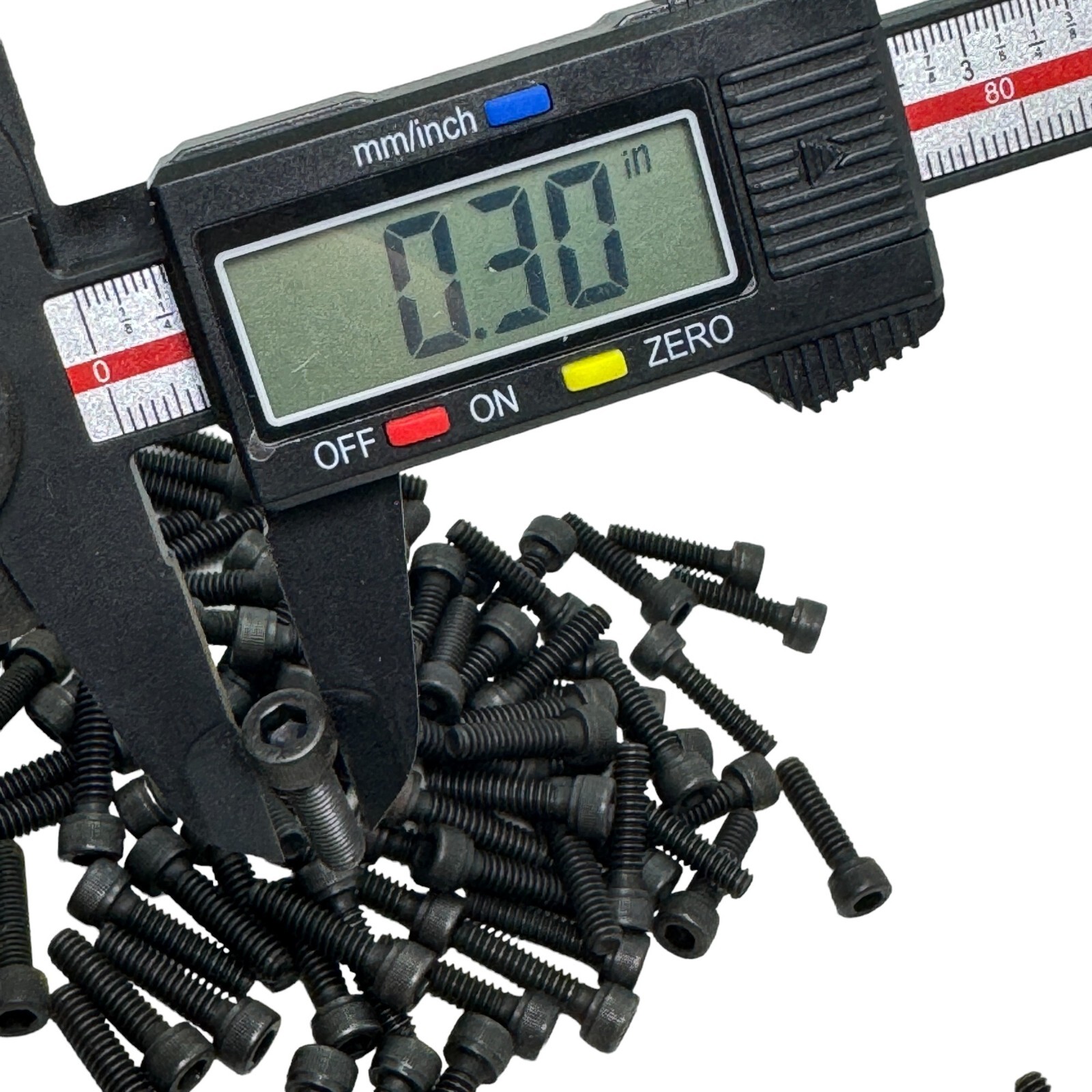 90 Pieces 0.90″ Length 0.30″ Head Diameter Hex Socket Cap Screws