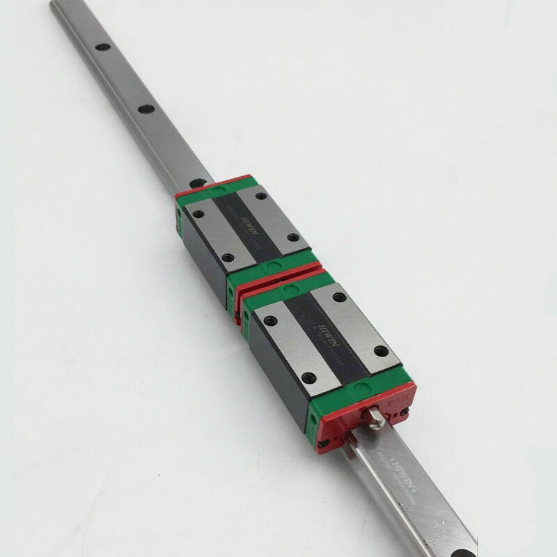 CNC Router HIWIN HGR20 HGH20 Linear Guide Rail & 2pc HGH20CA HGW20CC Rail Block