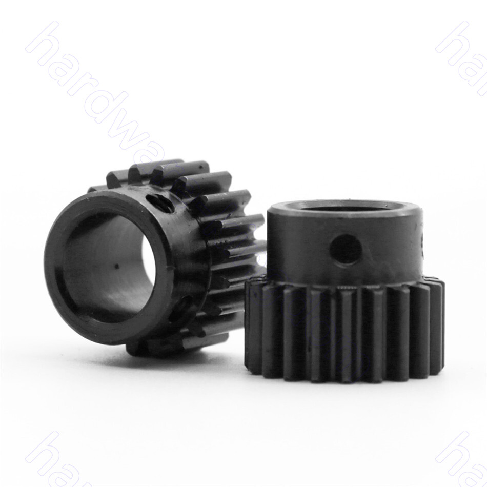 Pinion Gear with Step Motor Gear 1 Mod 45# Steel Spur Gear 10-150T Bore 4-25mm