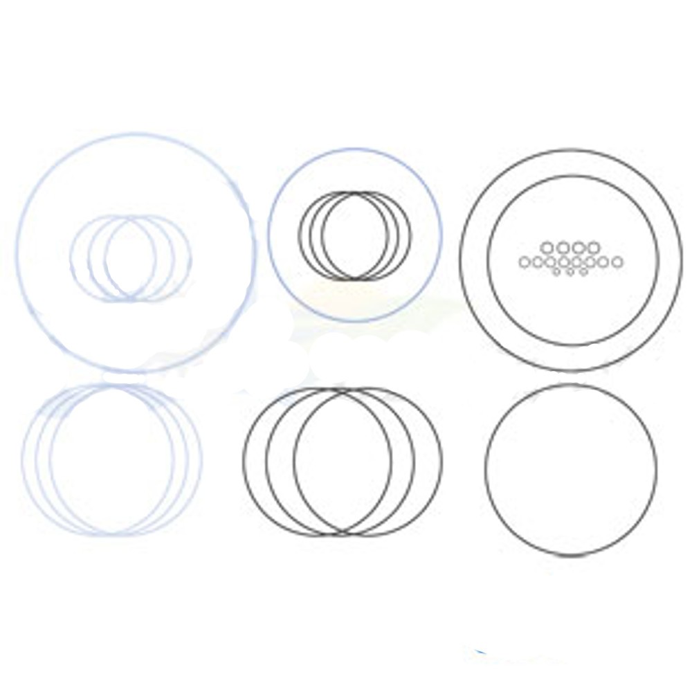 A46286 Seal Kit Clutch Repair Fits Case 1070 1896 2090 Fits Case IH A150752 2294
