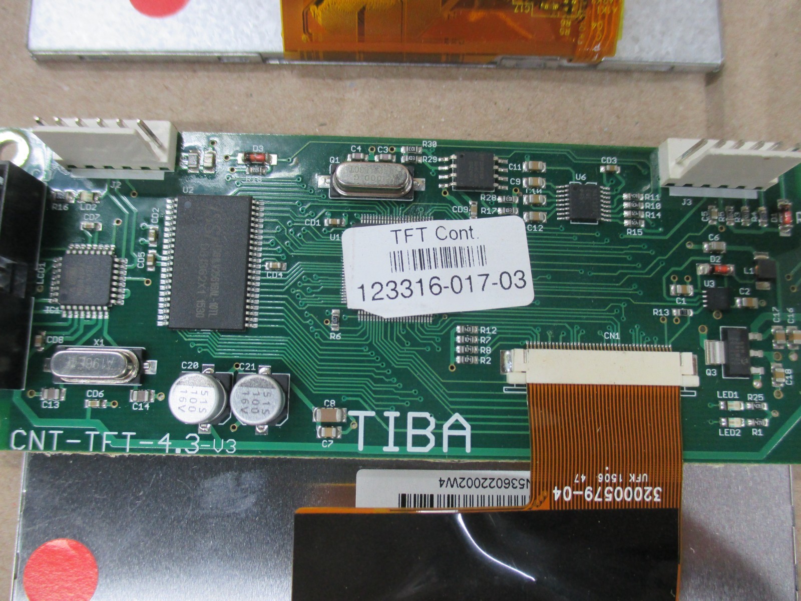 4.3″ LCD DISPLAY MODULE WITH CONTROLLER BOARD USED