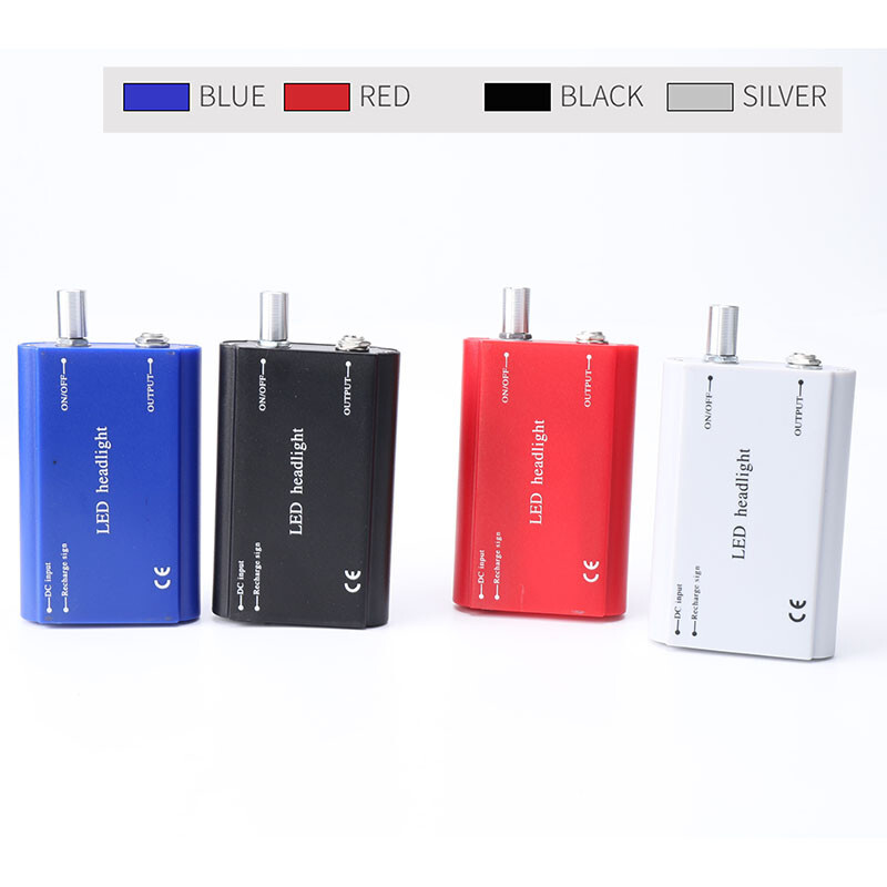 1800mah Battery no Bulb Power Plastic Shell with Belt-clip for Dental Headlight