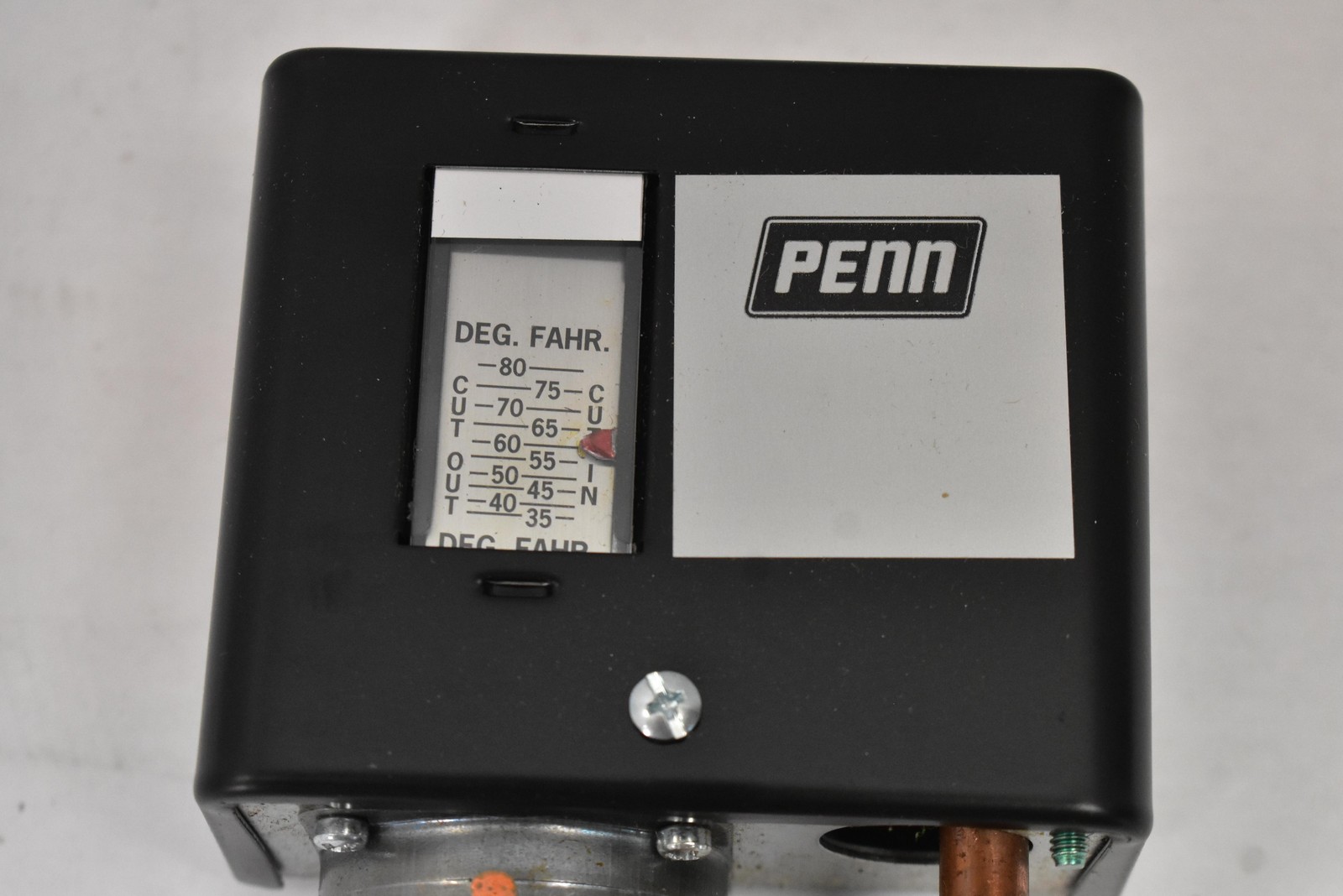 PENN A70GA-2C Temperature Control 240V Black Analog/Mechanical Non-Programmable