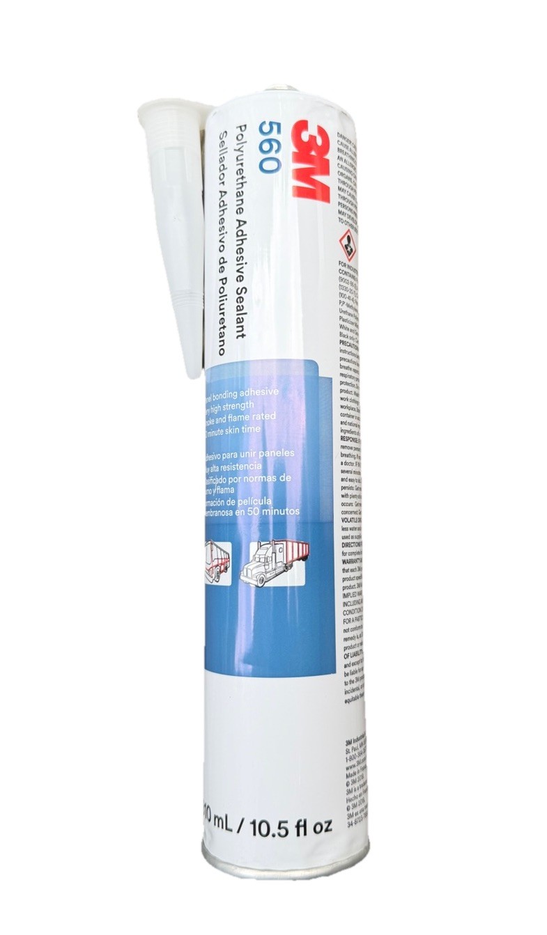 3M Polyurethane Adhesive Sealant: 310 mL cartridge (White) 10.5 fl oz NEW