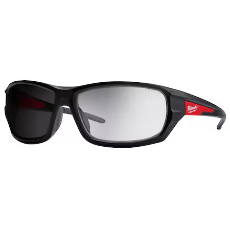 Milwaukee Tool 48-73-2128 Safety Glasses Anti-Scratch, Silver Lens, Full-Frame,