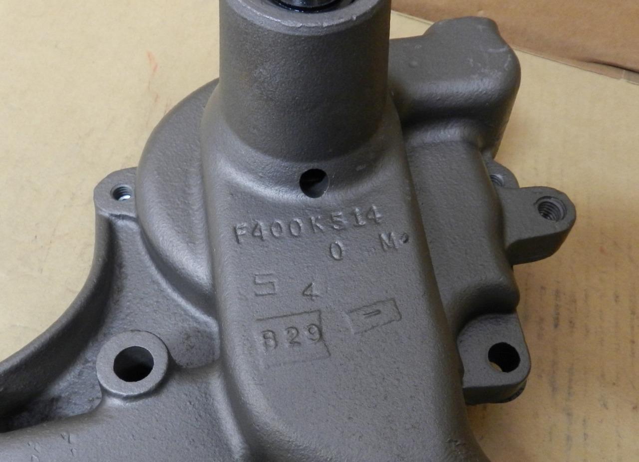 Lincoln welder SA200-250 Continental F162 rebuilt water pump F400K514 F400k418