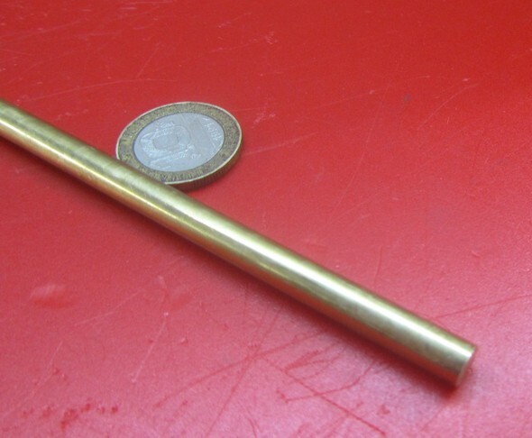 360 Brass Rod 1/4″ (.250″) Diameter x 24.0″ Length, 3 Pcs, 6 Ft