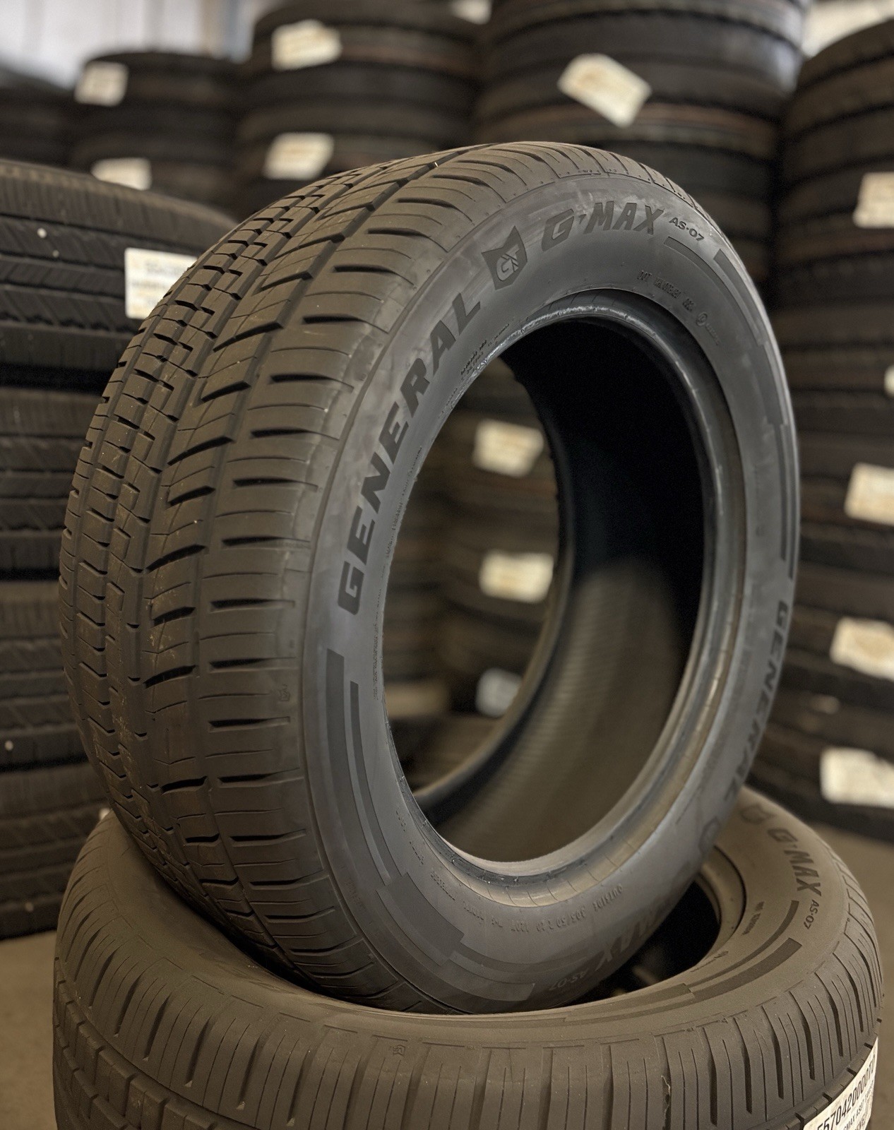 305/50R20 General G-MAX AS-07 – 2024 DOTs – Takeoff Tire