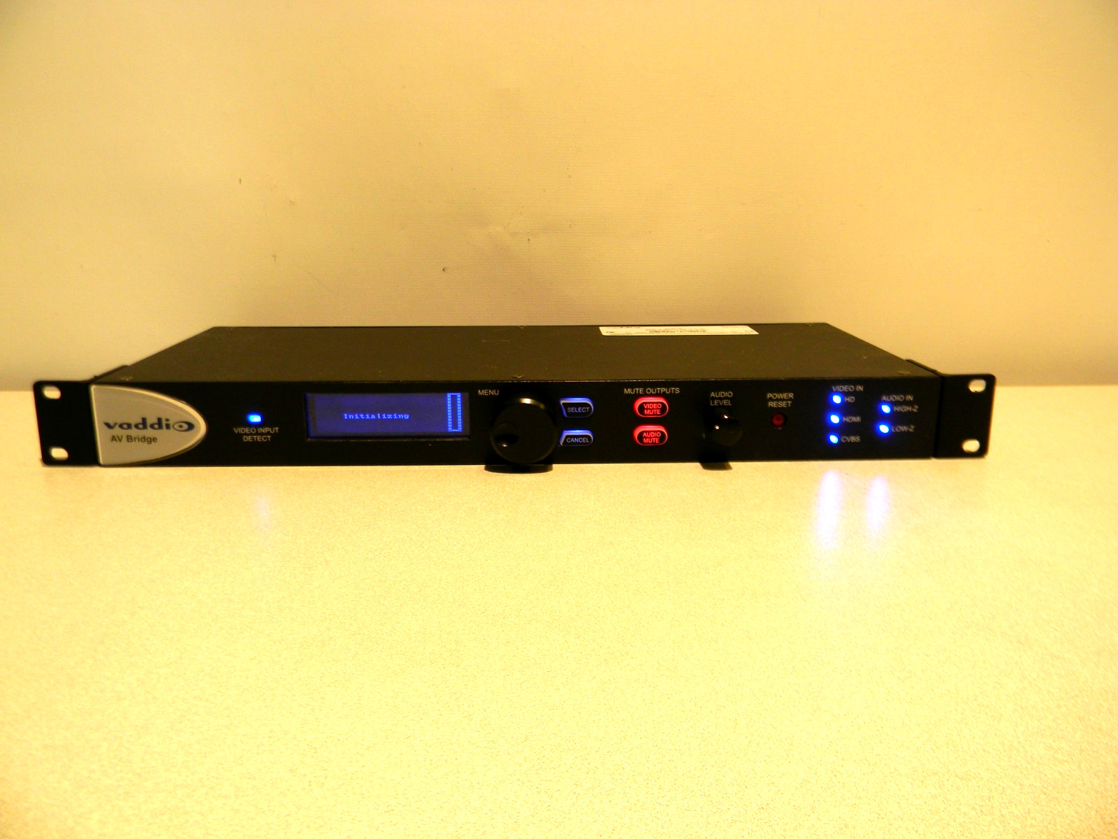 Vaddio AV Bridge Video & Audio HD Encoder Streamer 998-8210-000 w/ Power Supply
