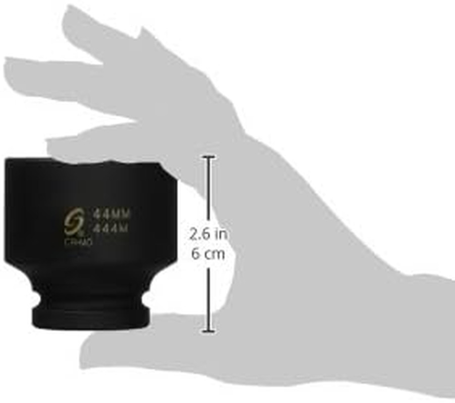 – SOC 44MM 3/4D IMP 6PT