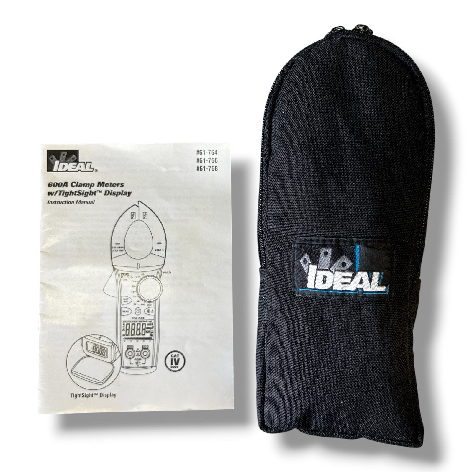 Ideal 61-766 660 Amp 750 VAC 1000 VDC TightSight™ TrueRMS Continuity Clamp Meter