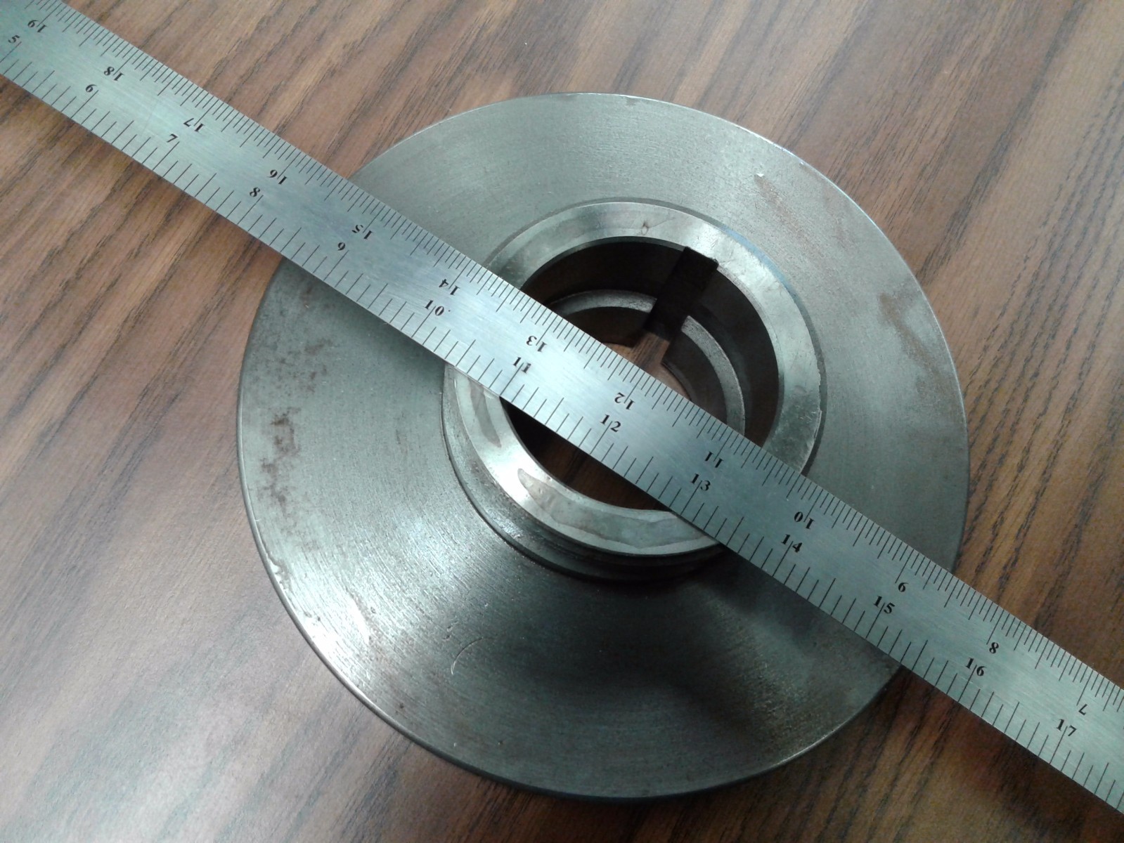 8″ L00 Semi-finished adapter Plate for LATHE CHUCKS #ADP-08-L00SM-NEW