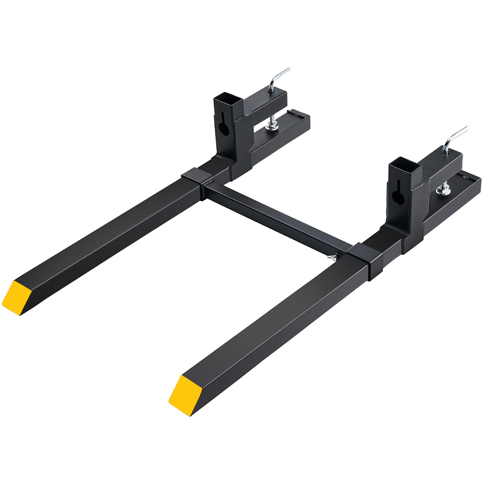 VEVOR 43″ 2000lbs Pallet Fork Clamp On Tractor Forks Adjustable Bucket Forks