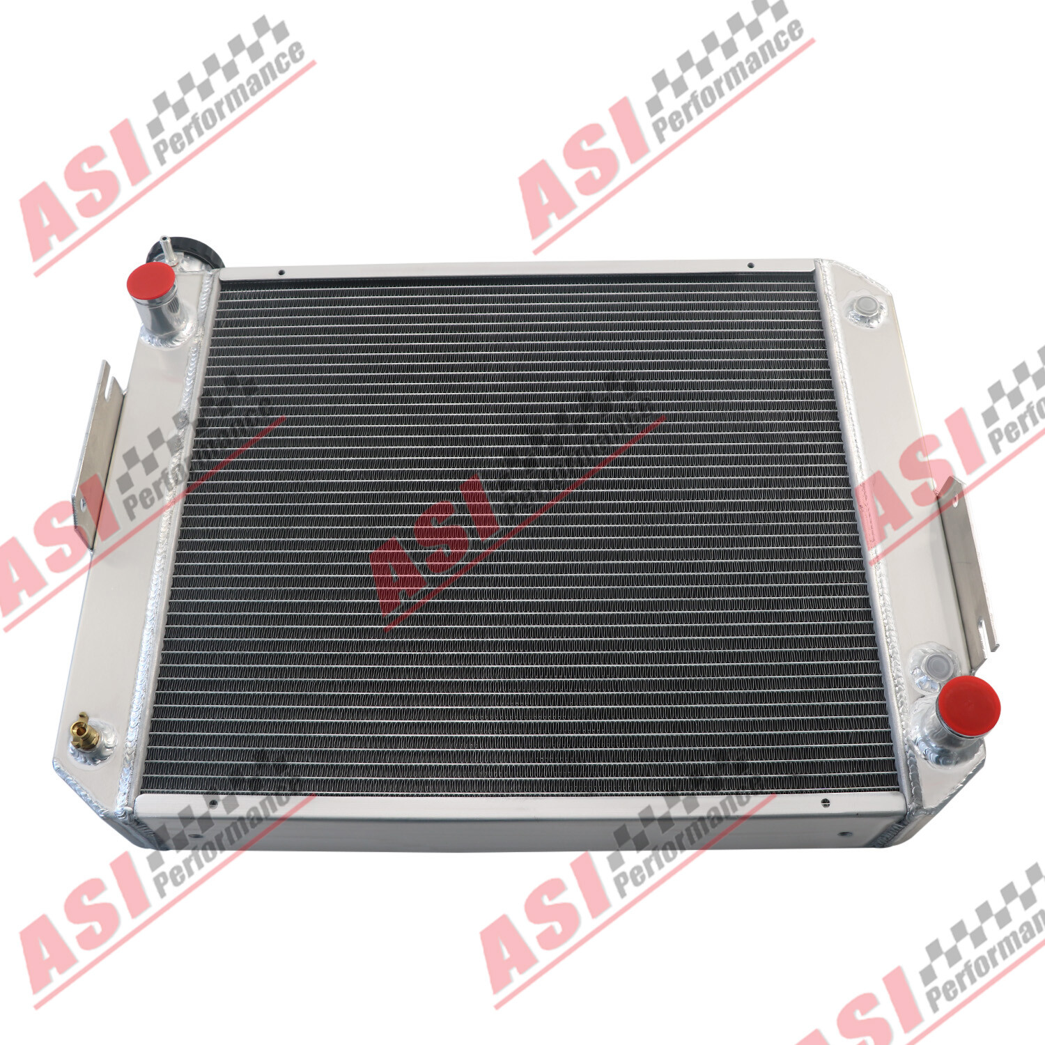 4Row Radiator For Hyster Yale Forklift H45-65XM 2.6L Perkins 2.4L Isuzu GM 3.0L