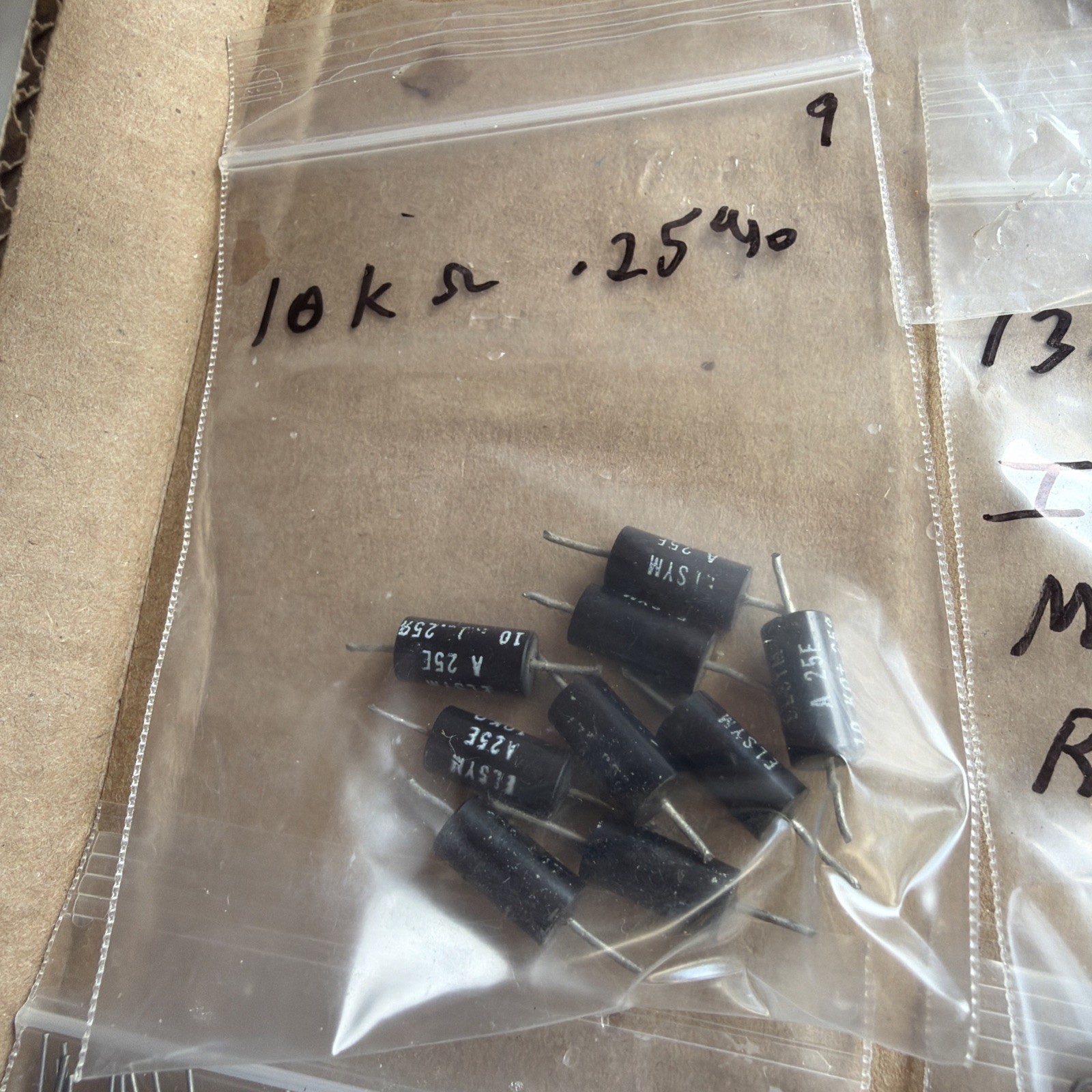 150pc Group Lot Of RESISTORS Dale & Other Mfg Look At Pictures New & Used #7