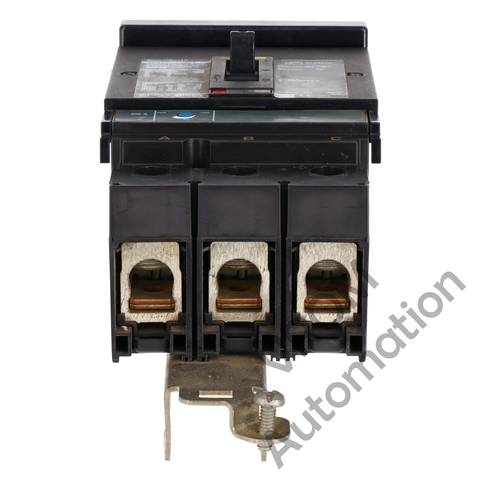 Surplus Square D JJA36200 Circuit Breaker 200A 600VAC 3 Pole