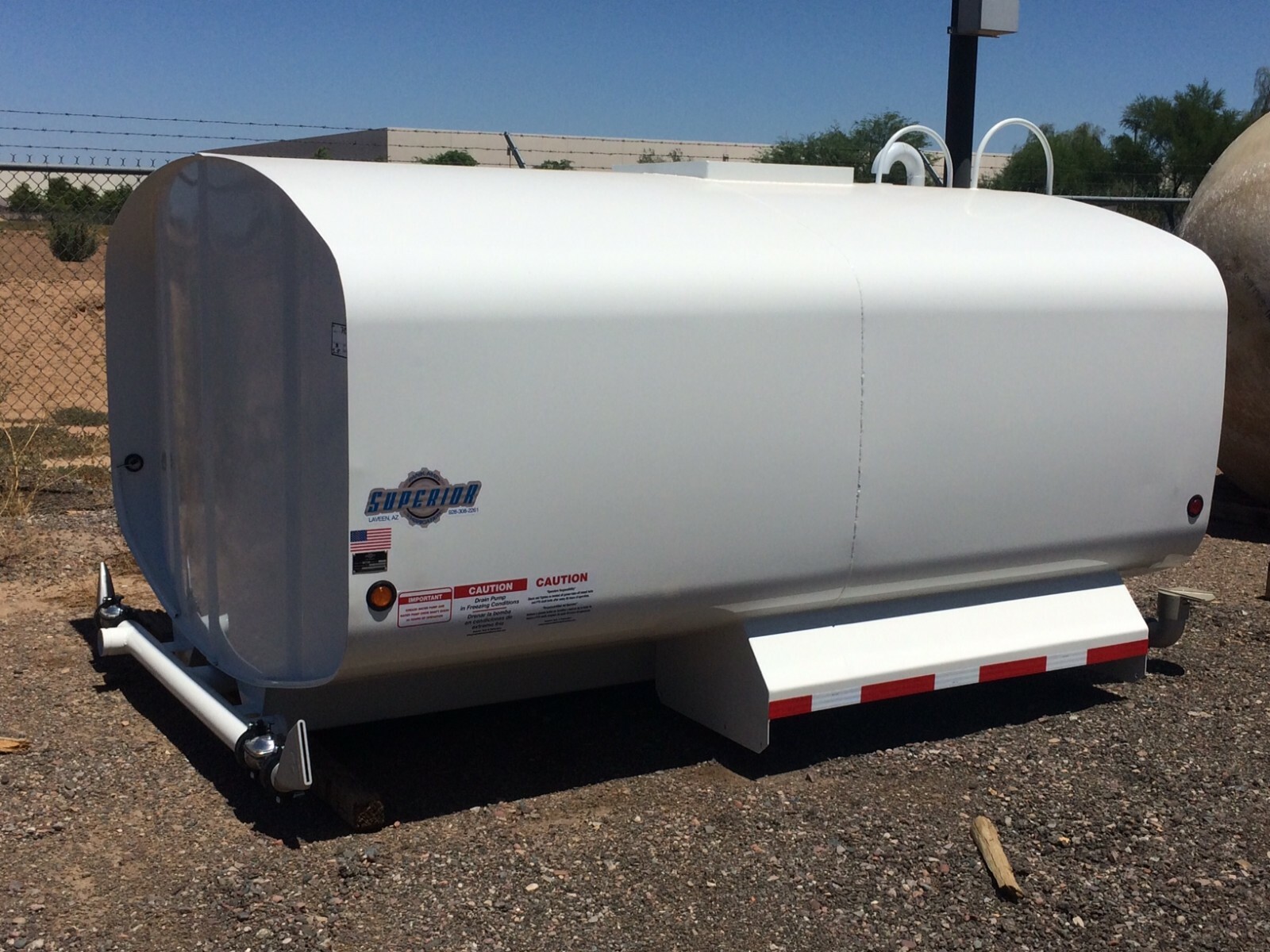 New 2,500 gallon TANK KIT with 6 sprays (2)- front (2) -rear (2)- side, pump