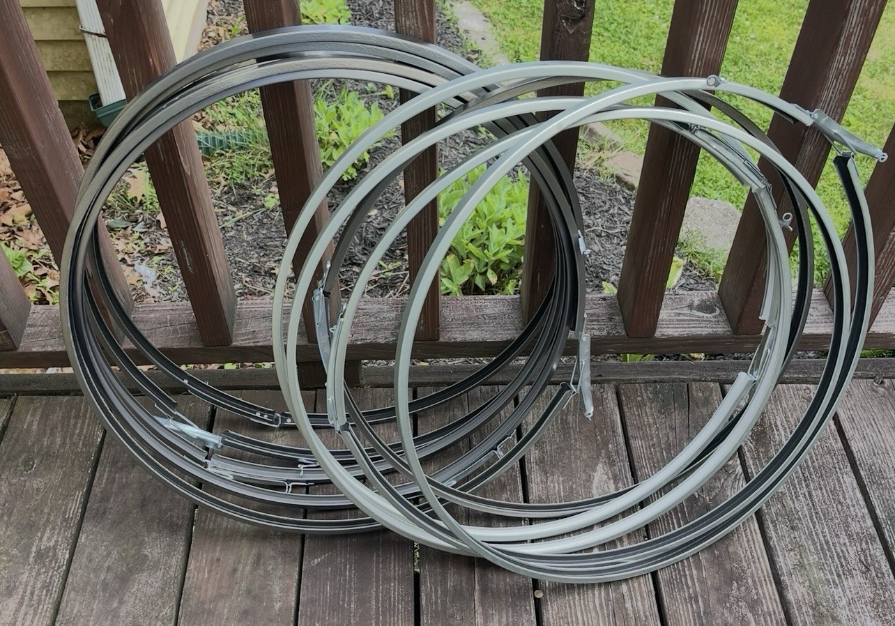 55 gallon drum latch locking ring set of 3 Used 1x