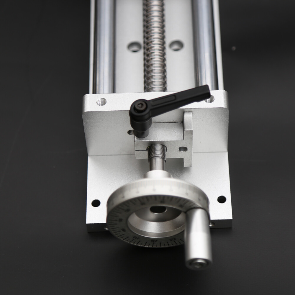 CNC Manual Sliding Table Cross Slide Linear Stage SFU1605 Ballscrew X Y Z Axis