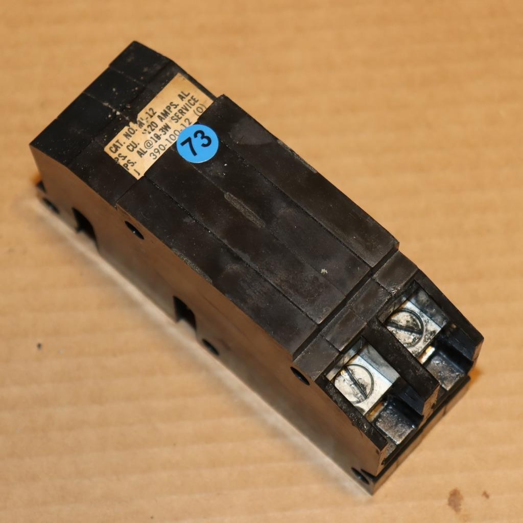 One Zinsco Sylvania ML-12 Main Lug Plug 120 Amp BU#73