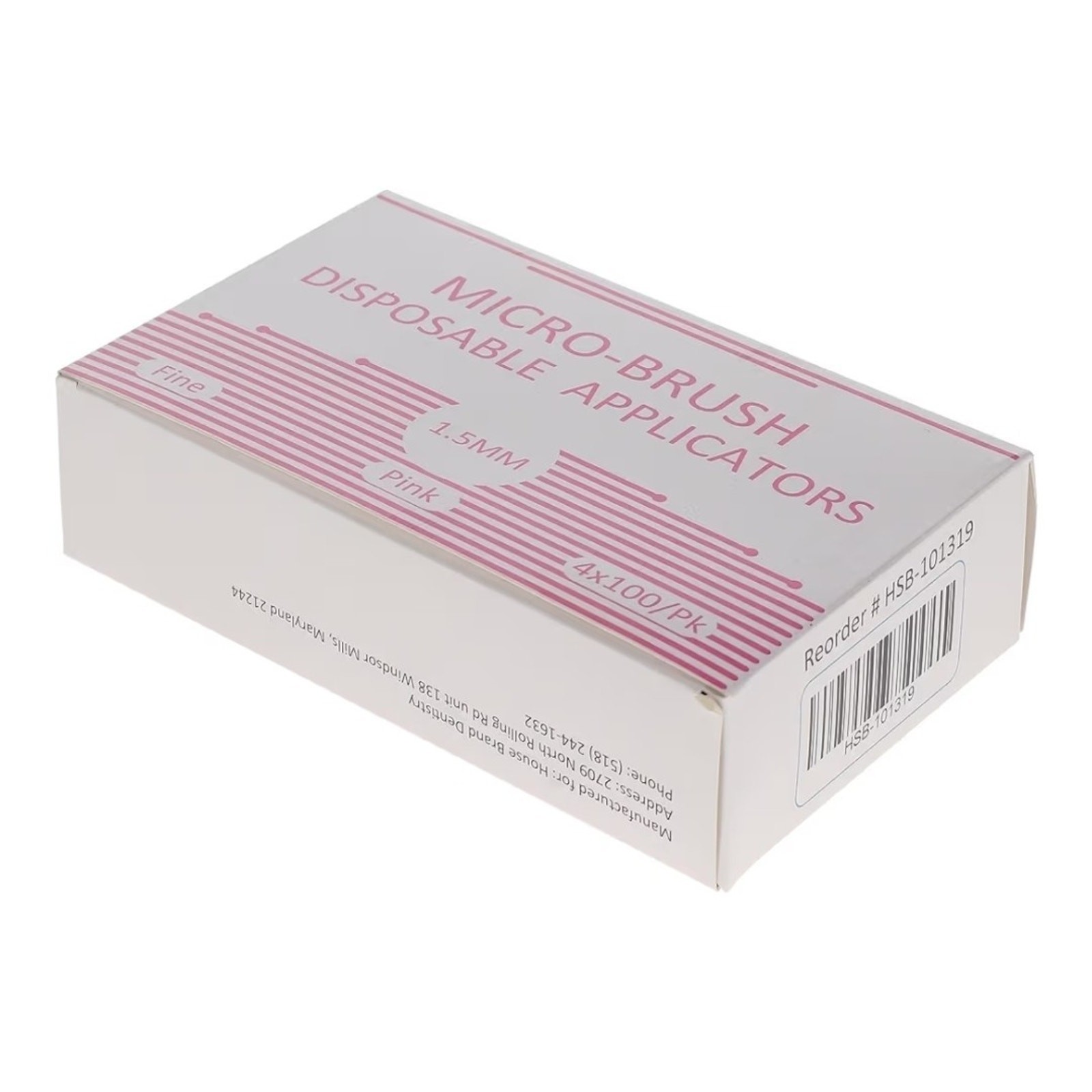 Disposable Dental Brush Micro Applicator Micro Brush Dental, 400 Count