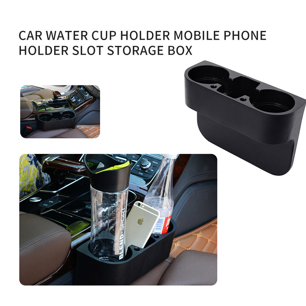 Car Seat Gap Cup Holder Phone Bottle Storage Organizer Box Drink Mount Stand