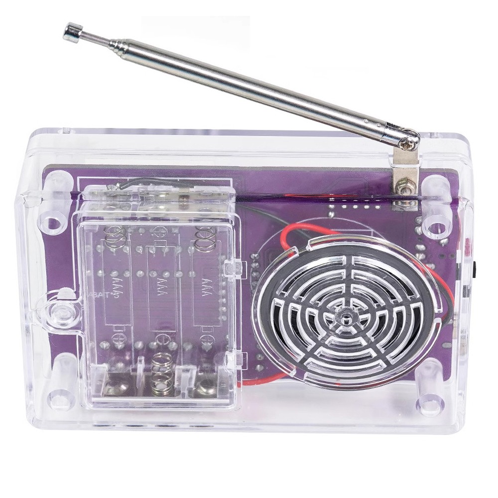 DIY FM Radio Electronic Kits 87-108MHz Digital RDA5807S Module Soldering Project