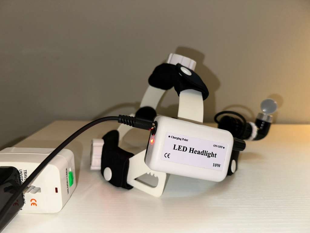 Wireless Dental Surgical Headlight ENT Medical Head light LED 10 Watt USA