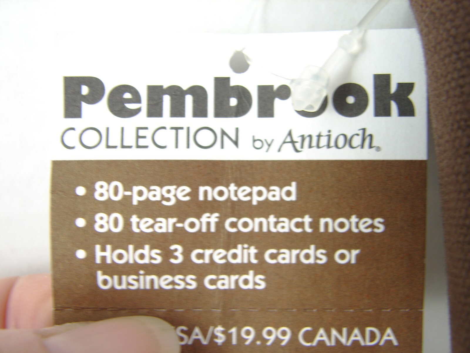 Notepad holder Pembrook Collection Wallet type