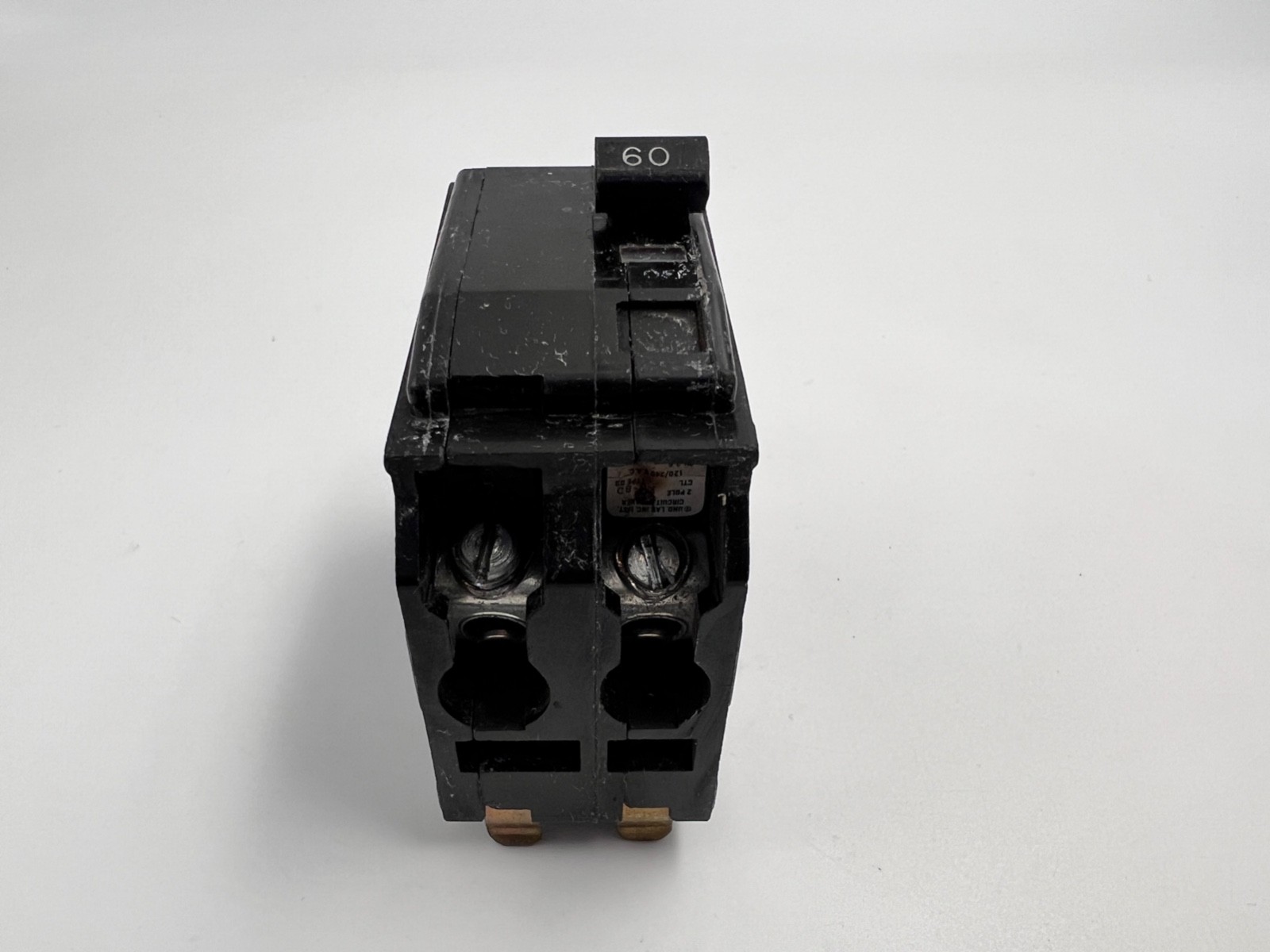 Square D QO260 2 Pole 60 Amp 120/240V Circuit Breaker Type QO