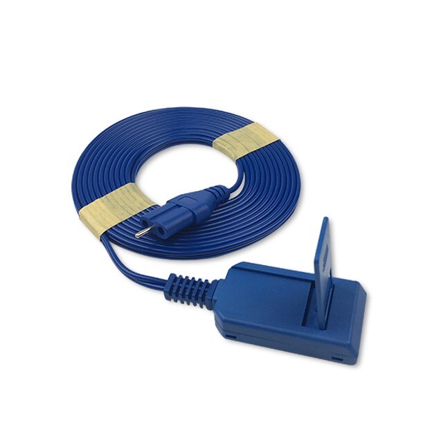 Electrosurgical Medical Reusable Patient Return Plate Cable,American REM Plug,3M