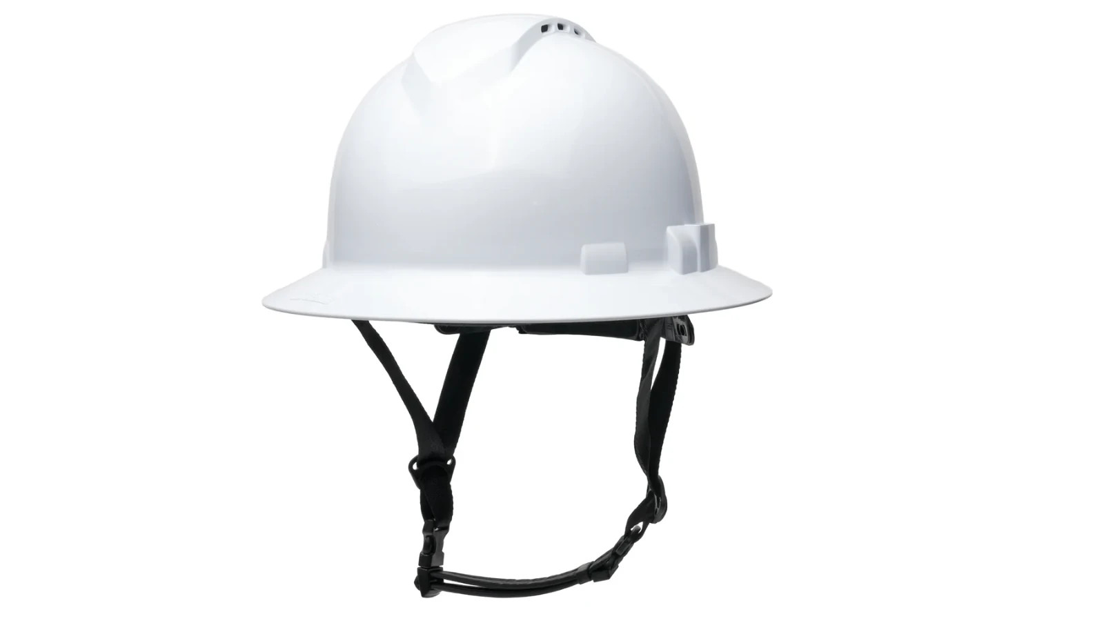 Pyramex Ridgeline® T2 Full Brim Hard Hat, White (Vented & Non-Vented) with Mips®