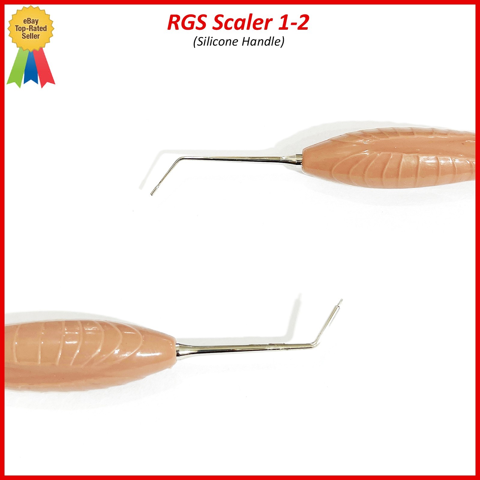 Dental Instrument RGS 1-2 Silicone Handle Depth Dimensions for Restorations