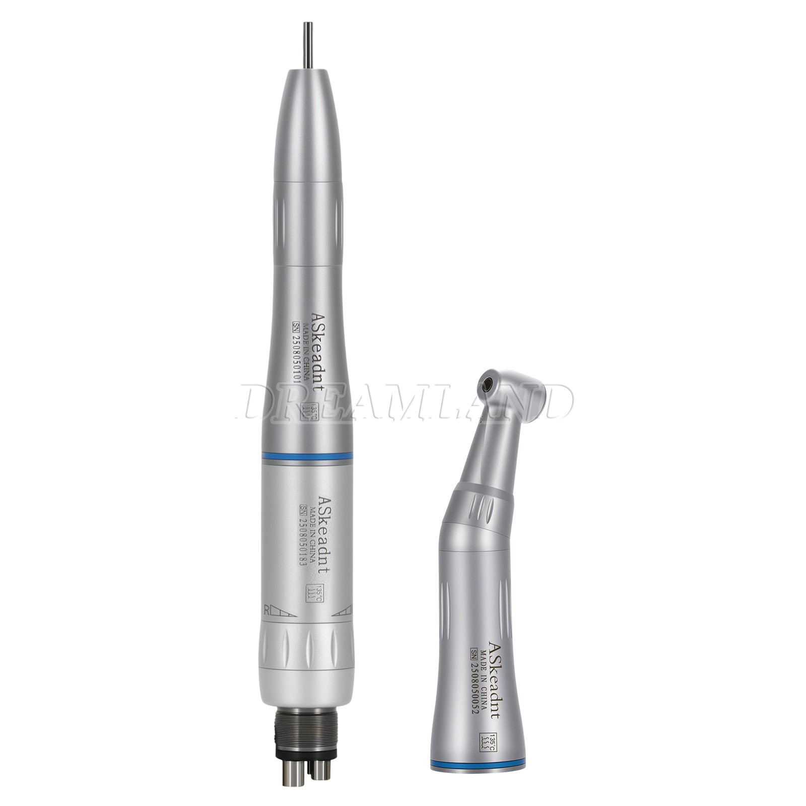 Dental Slow Speed Handpiece Inner Water Contra Angle/ Straight/ Air Motor 4Holes