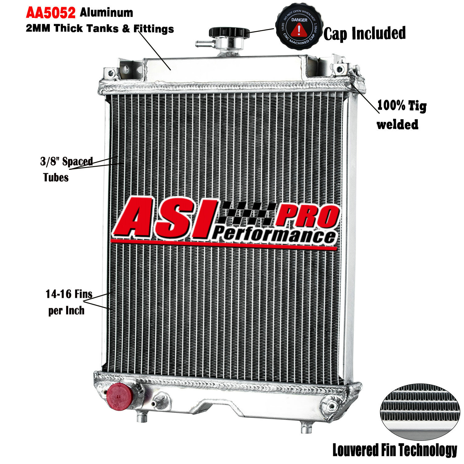 RC41142300 Radiator Fit Kubota KX91-3 KX91-3S U35 U35S U35-3 U35-S2 D1703 Engine