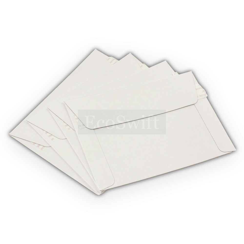 250 – 12.5″ x 9.5″ EcoSwift White Photo Ship Flats Cardboard Envelope Mailers