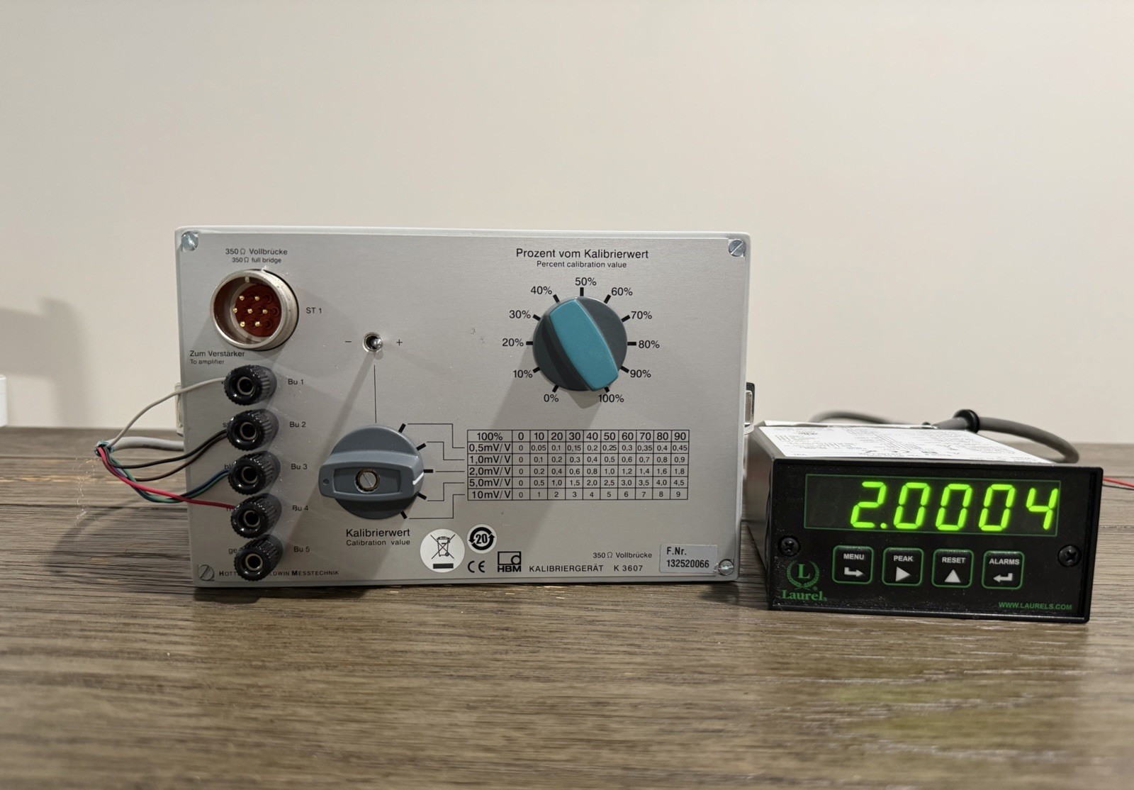 HBM K3607 Calibration Unit