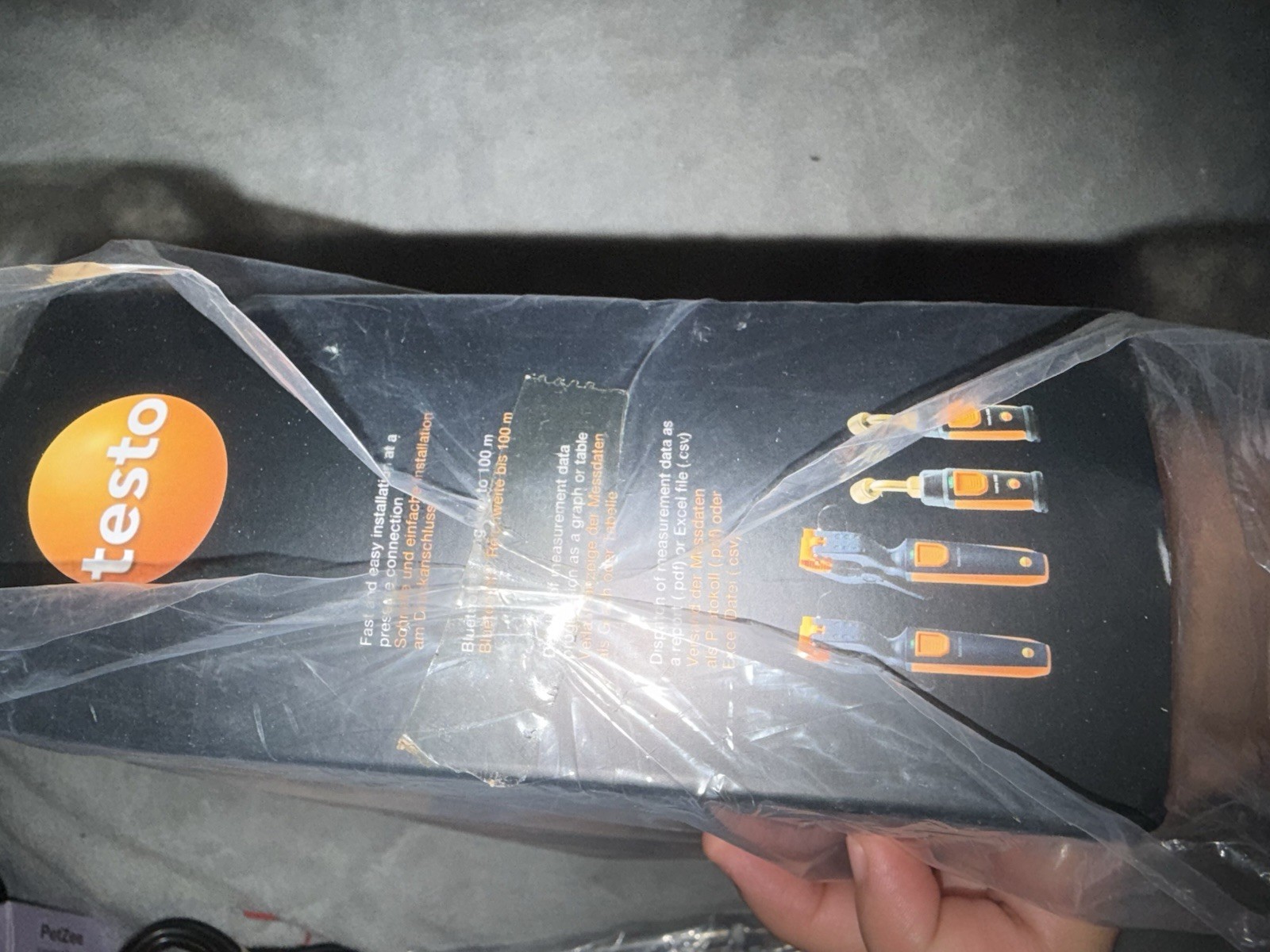 testo Smart Probe Kit I HVAC/R Gauge Set for air Conditioning, Refrigeration