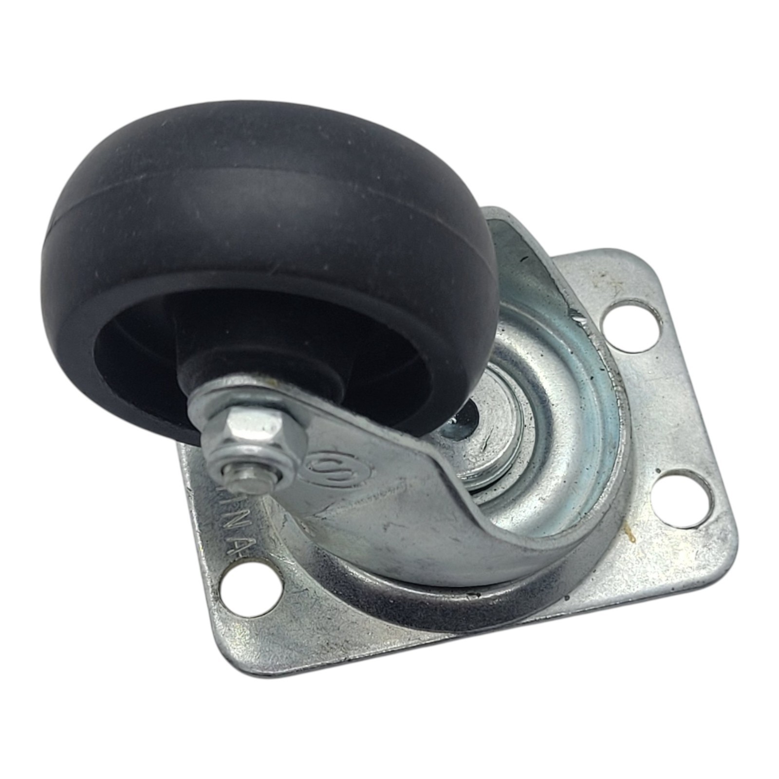 Everbilt 49392 2″ Swivel Plate Caster Polypropylene Wheel Steel Frame