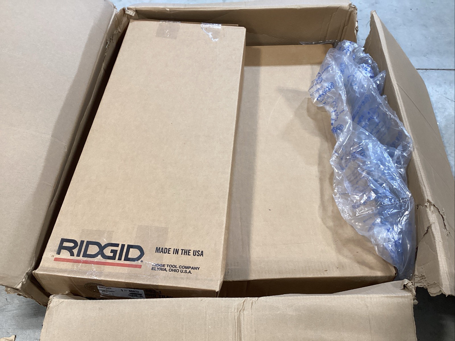 RIDGID 92462 150A Universal Wheel Tray Frame Assembly Stand 56872/92617