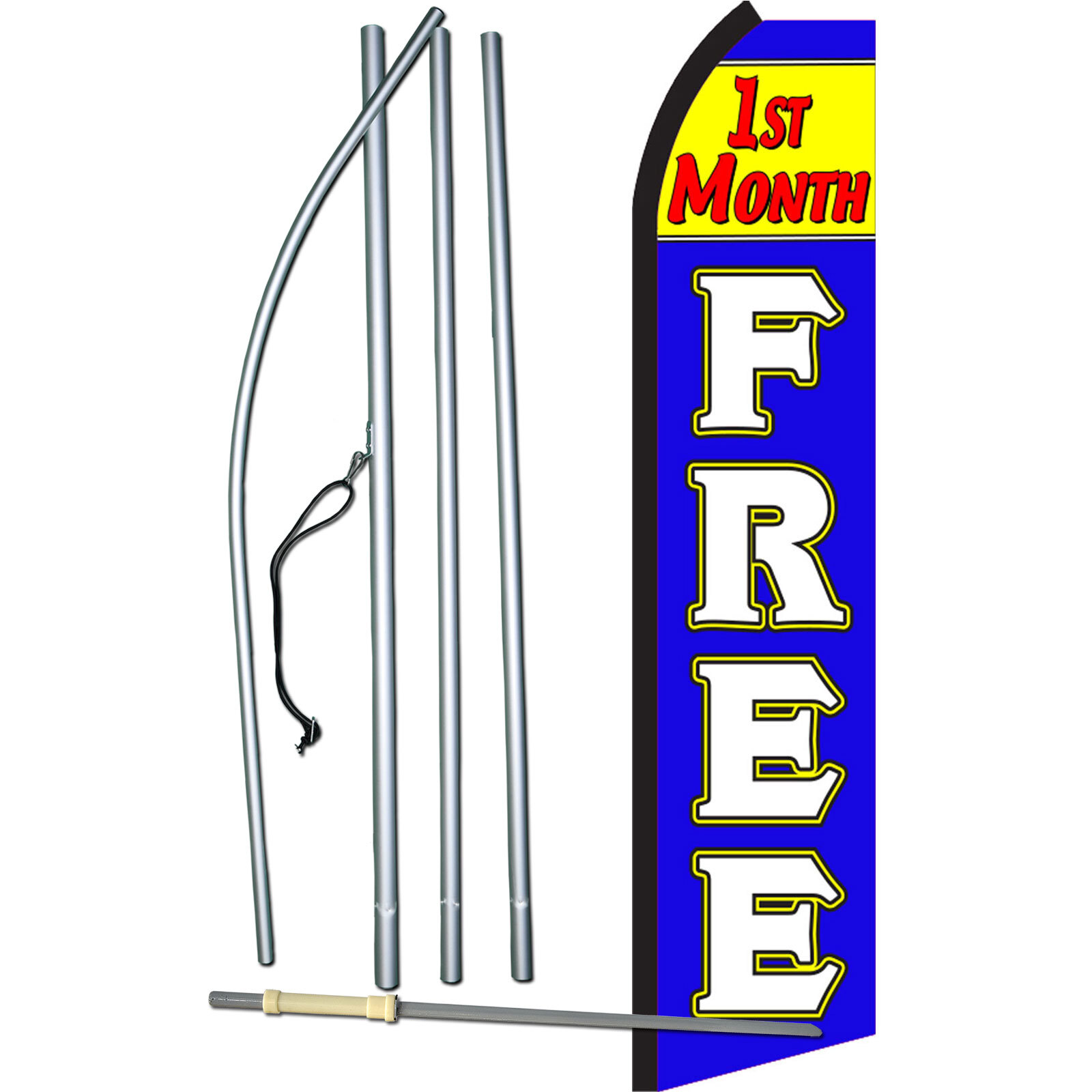 1st Month Free Swooper Flag Kit