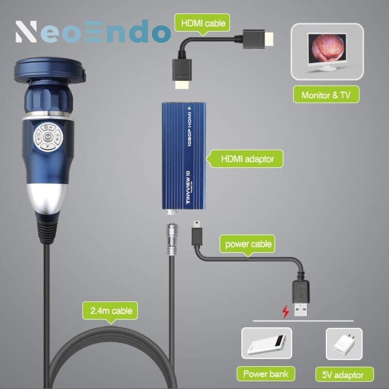 Portable Full HD 1080P Medical Endoscope Camera for ENT Surgery & Inspection