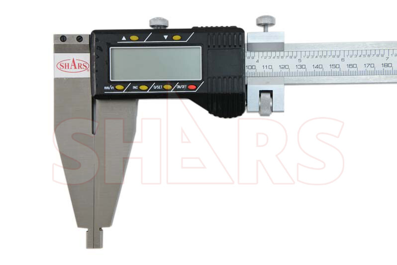 SHARS 24″ .0005»/600mm Heavy Duty Long Jaw Electronic Digital Caliper NEW R]