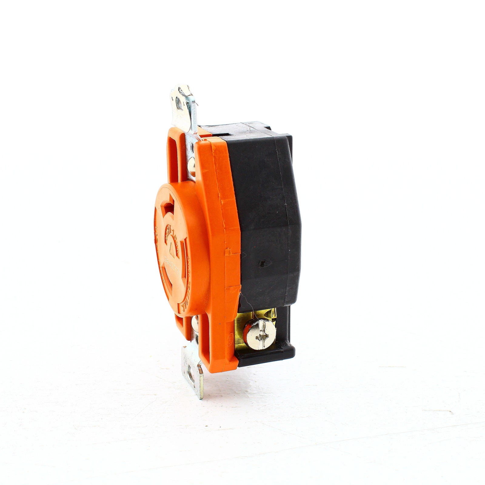 Eaton Orange Isolated Ground Turn Twist Locking Outlet L7-30R 30A 277V IGL730R