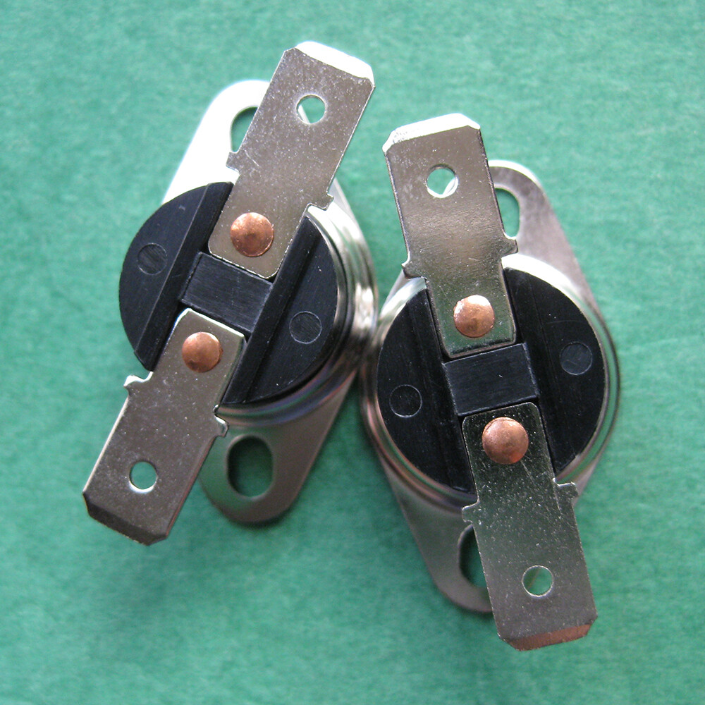 2pcs KSD301 50°C / 122°F Degree Celsius N.C. Temperature Switch Thermostat