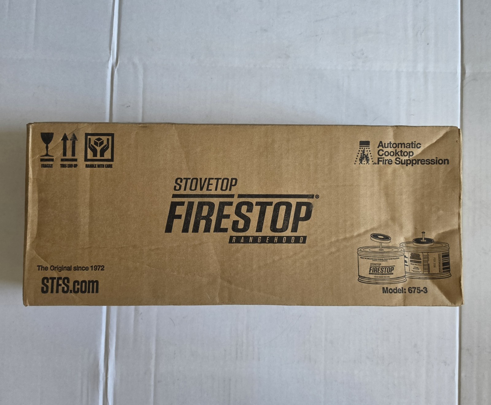 StoveTop – FireStop – RangeHood Fire Suppressor – 675-3 – 10 Pack